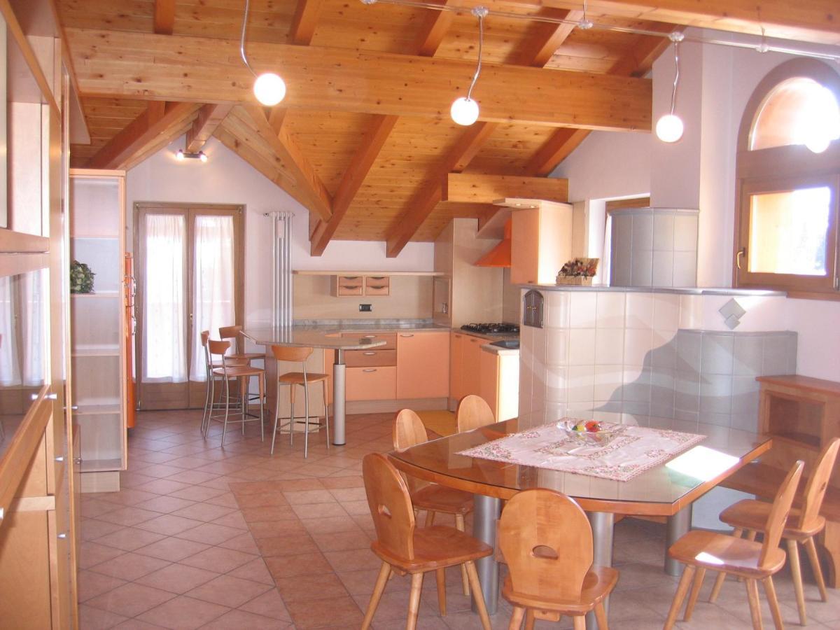 Attico In Legno Ad Andalo Apartamento Exterior foto