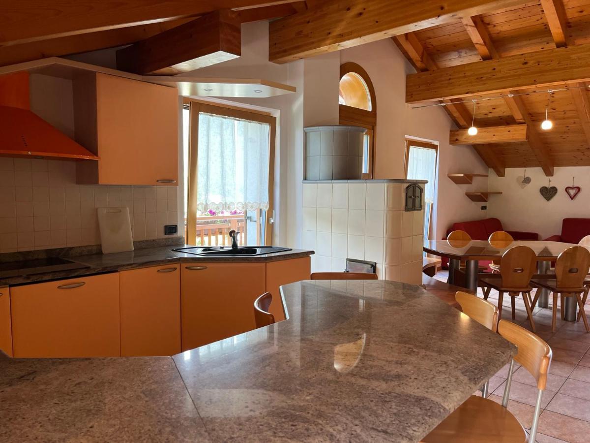 Attico In Legno Ad Andalo Apartamento Exterior foto