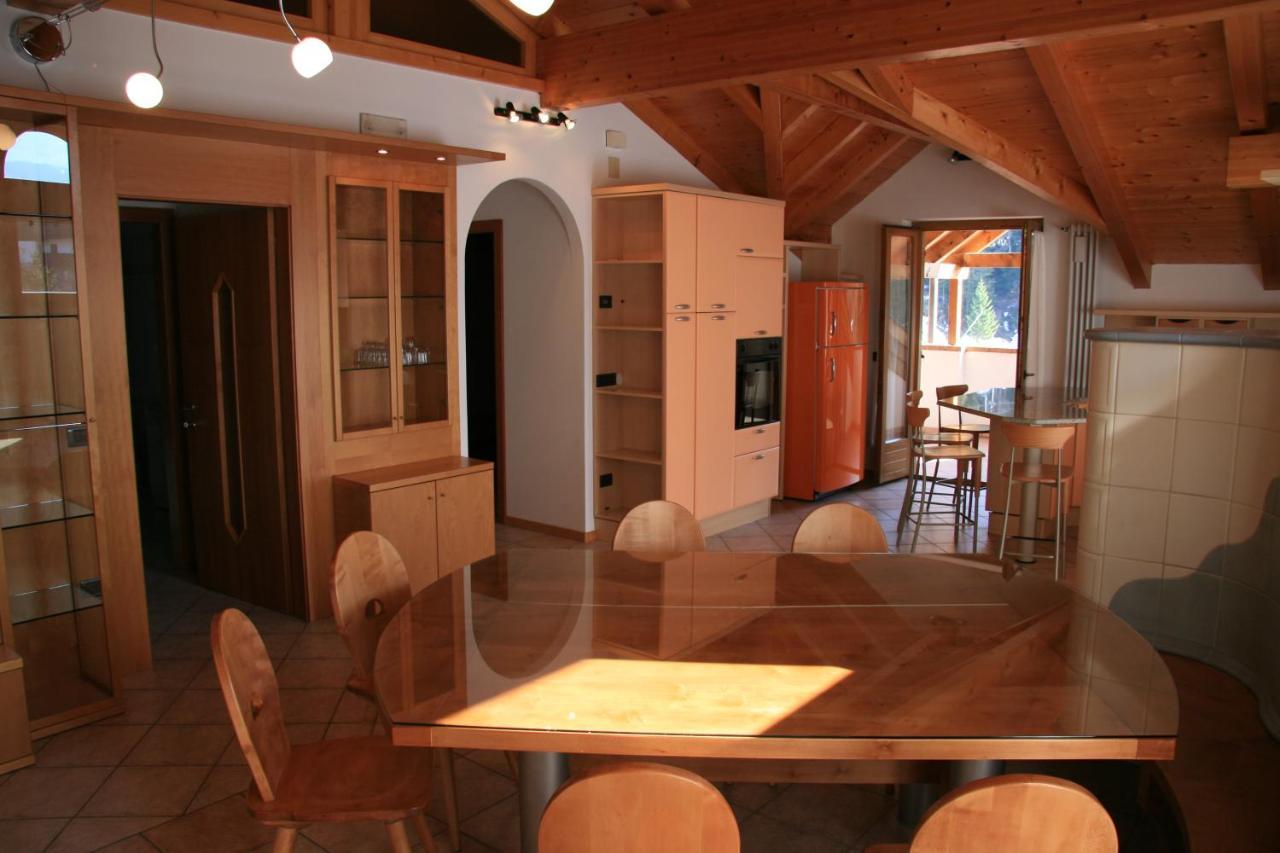 Attico In Legno Ad Andalo Apartamento Exterior foto