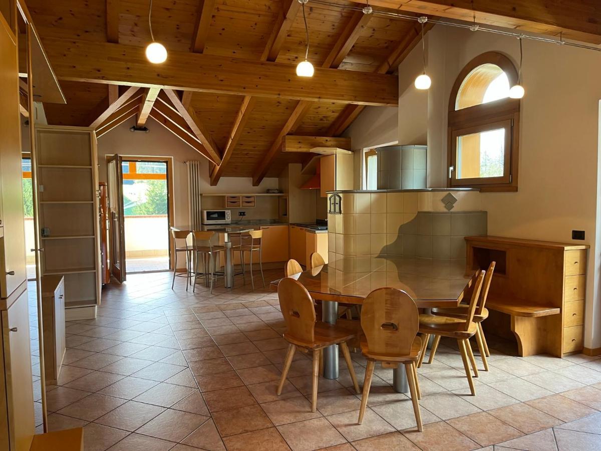 Attico In Legno Ad Andalo Apartamento Exterior foto