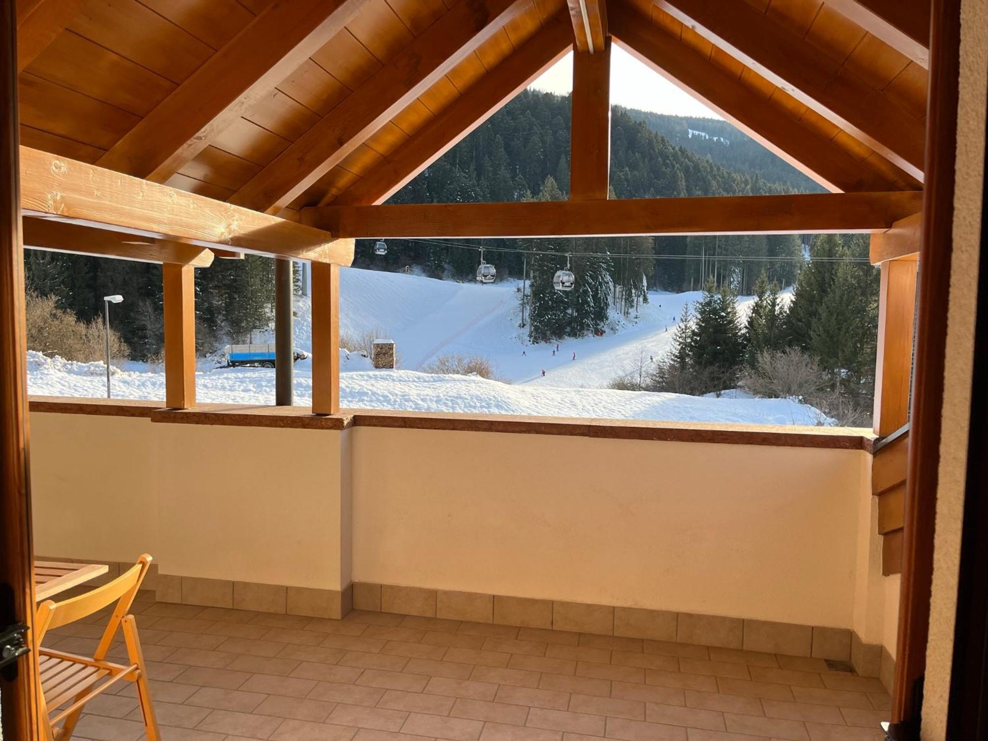 Attico In Legno Ad Andalo Apartamento Exterior foto