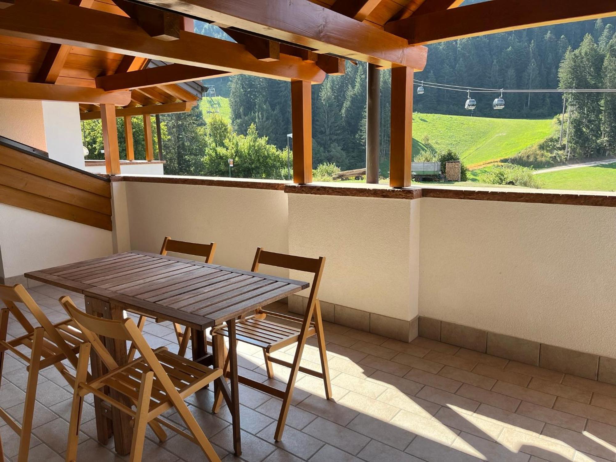 Attico In Legno Ad Andalo Apartamento Exterior foto